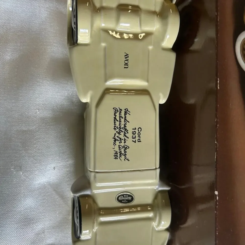 Vintage handcrafted Avon 1937 ceramic ford